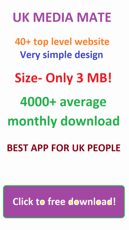 UK MEDIA MATE android app ADS