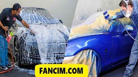 Car paint shop name ideas , auto repair shop name ideas , car painting & washing photo