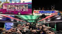 photo of some Party bus and party host, party bus names idea