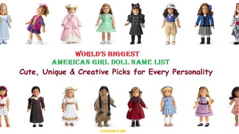 American Girl Doll Name List