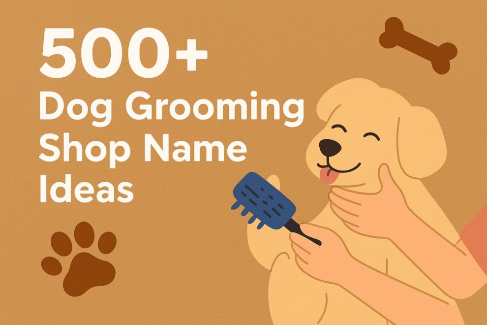 Dog Grooming Shop Name Ideas