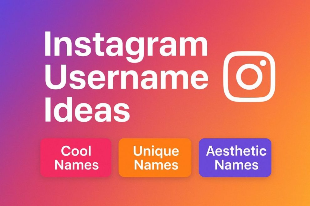 Instagram Username Ideas