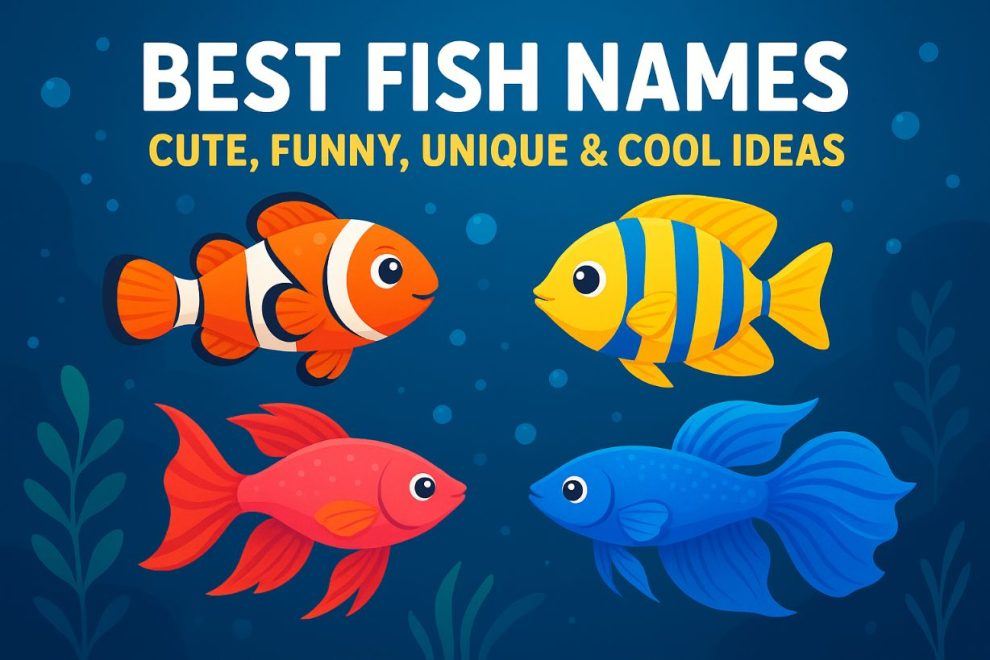 Best Fish Name ideas for aquarium fishes